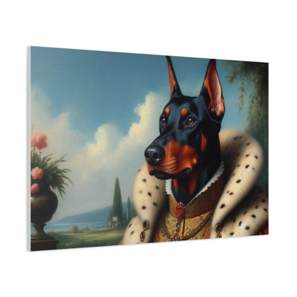 Regal Dog Canvas Wall Art - Customizable - Image 10