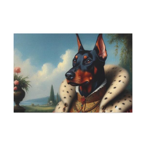 Regal Dog Canvas Wall Art - Customizable - Image 9