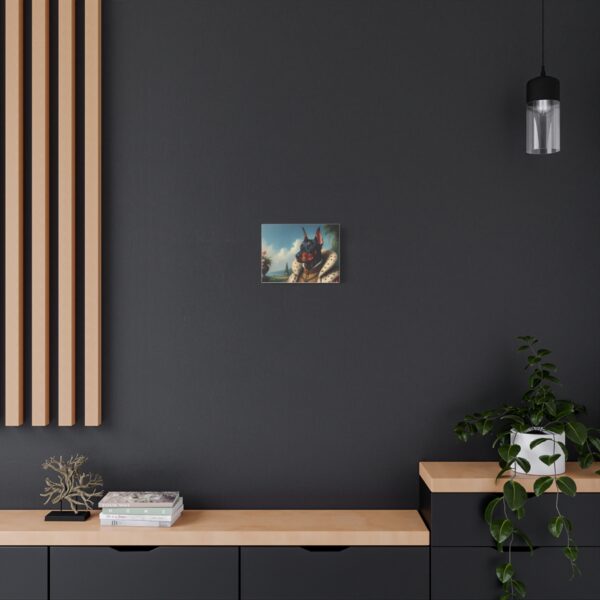 Regal Dog Canvas Wall Art - Customizable - Image 4