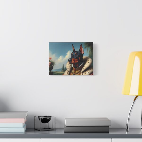 Regal Dog Canvas Wall Art - Customizable - Image 3