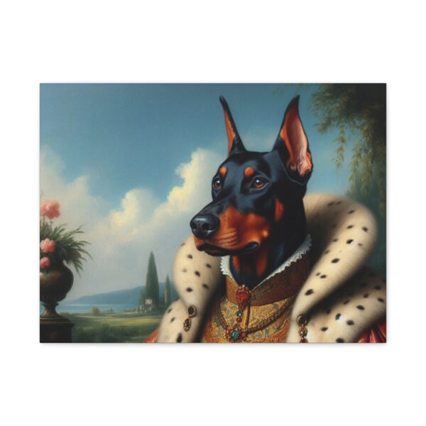 Regal Dog Canvas Wall Art - Customizable - Image 5