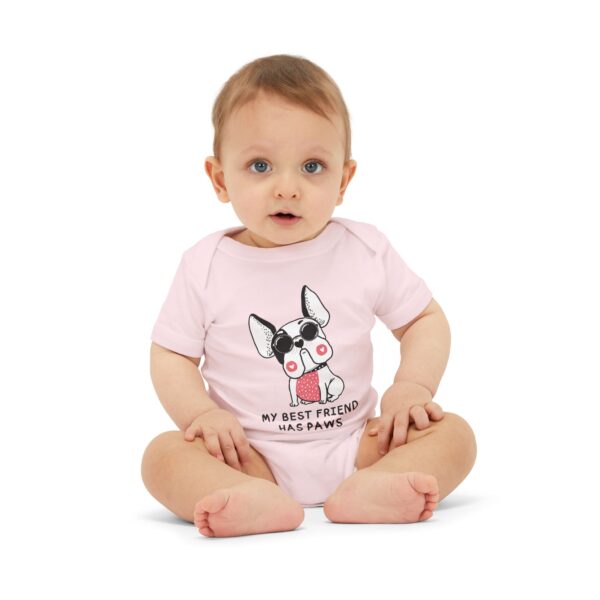 My Best Friend Has Paws Baby Bodysuit, Cute Dog Onesie, Pet Lover Gift, Infant Jersey One Piece, Adorable Baby Clothing, Funny Newborn [...]