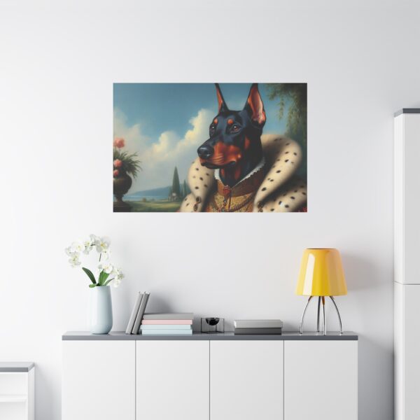Regal Dog Canvas Wall Art - Customizable - Image 11
